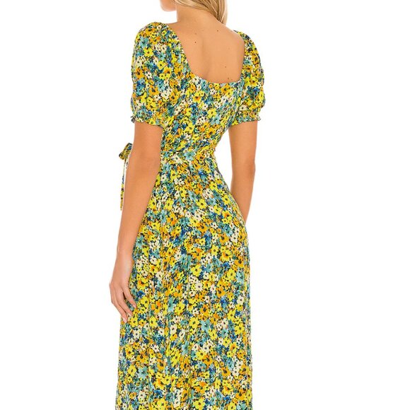 Talia dream in Daisy diamond dress, floral, LSPACE, yellow, Talia Dress Size s - Picture 6 of 13